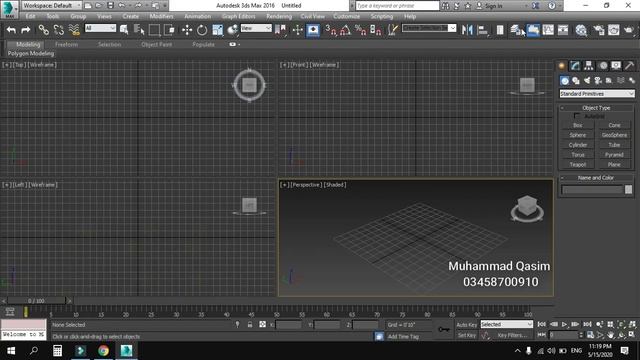 3ds Max 2016 Interface In Hindi/3ds max interface overview/customize 3ds max interface/beginners смотреть онлайн