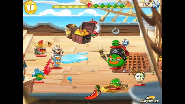 Angry Birds Epic Cave 2 Rain Plateaus Level 5 Walkthrough смотреть онлайн