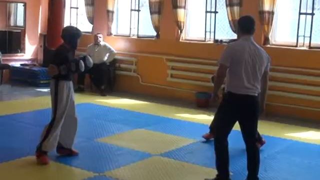 Олишевский Дмитрий 1.2 ЛАЙТ 05.04.15 турнир «Золотой ринг» по кикбоксингу, Симферополь (ГРЭС) WAKO смотреть онлайн