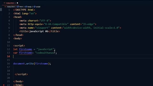 JavaScript Variables Var | Let | Const | in Urdu / Hindi | lecture 6 смотреть онлайн