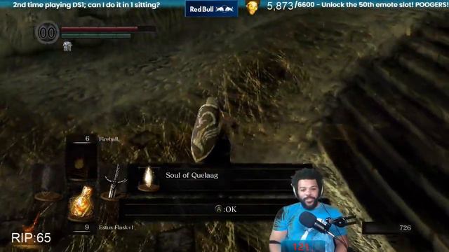 Dark Souls @Twitch on trihex channel/w pulsoid heart rate widget смотреть онлайн