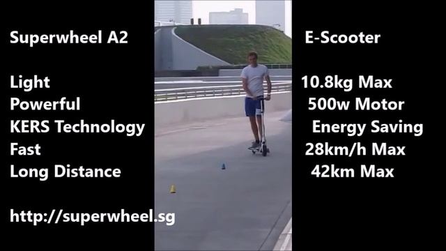 superwheel A2 - E scooter смотреть онлайн