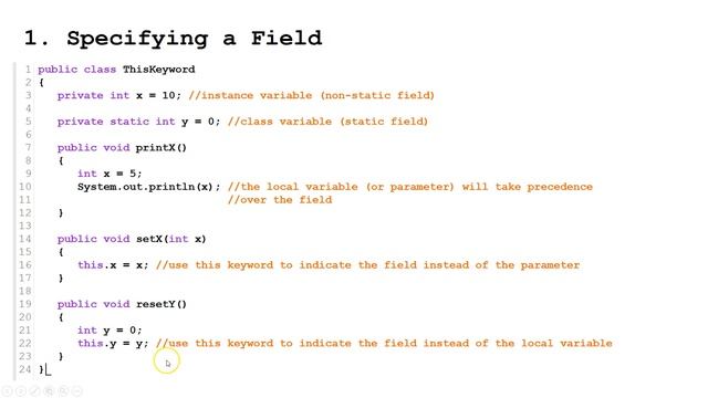 "this" Keyword (Java Tutorial) смотреть онлайн