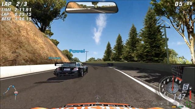 Toca (DTM) Race Driver 3 (V8 Supercars 3) Bathurst, Online Racing смотреть онлайн