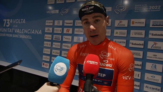 Fabio Jakobsen - Interview at the finish - Volta a la Comunitat Valenciana 2022 - Stage 5 смотреть онлайн