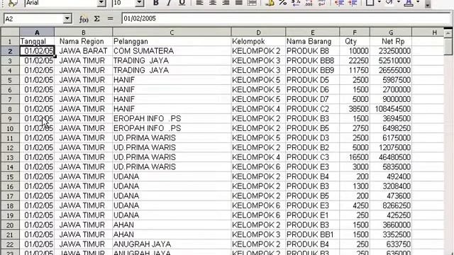 OpenOffice: Membuka/Import File Text ke dalam Spreadsheet Bag. 2 смотреть онлайн