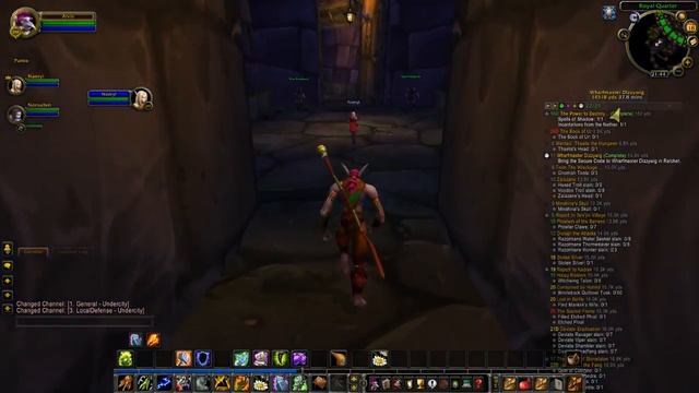 Restoration Shaman does Ragefire Chasm | WOW Wrath of the Lich King смотреть онлайн