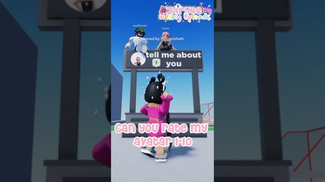 Asking strangers to RATE my AVATAR in ROBLOX VC #shorts #roblox смотреть онлайн