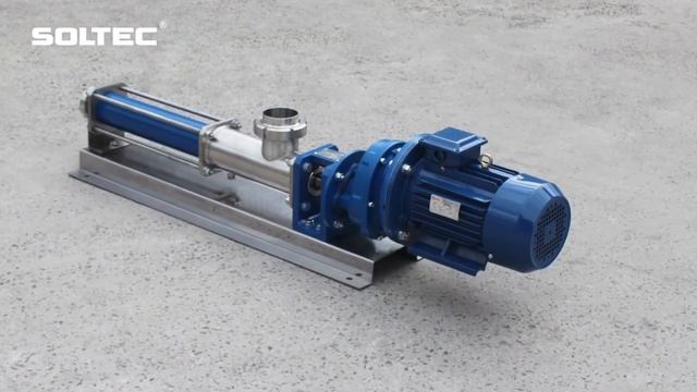 Пищевой насос SOLTEC ® BN038L01FY для перекачивания томатной пасты смотреть онлайн