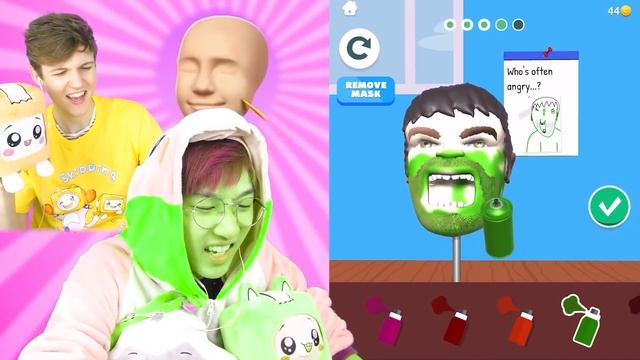 TOP 5 FUNNIEST APP GAMES EVER! (SCULPT PEOPLE SQUID GAME, PRANKSTER 3D!) *LANKYBOX COMPILATION* смотреть онлайн