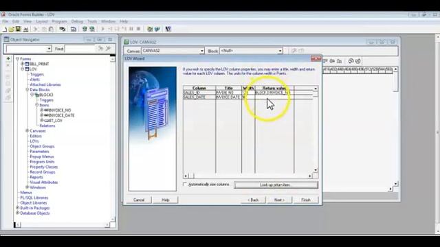 how to call lov in oracle form смотреть онлайн