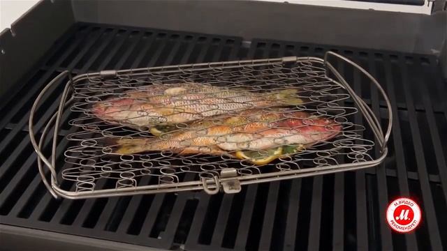 Сетка для жарки рыбы и овощей Weber