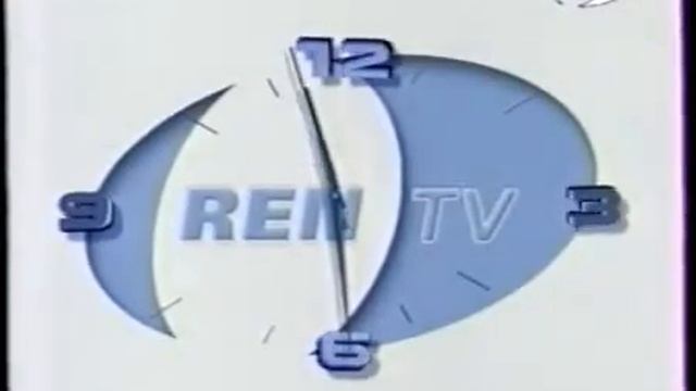 Часы и заставка новости на REN-TV(04.09.2000-09.2001) смотреть онлайн