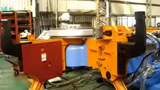 Гибка профиля на полуавтоматическом трубогибе NC 130 смотреть онлайн