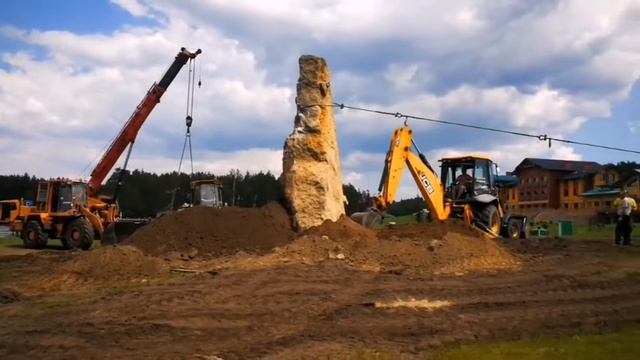 КАМЕНЬ ПЕСЧАНИК. Установка КАМНЕЙ для ЛАНДШАФТНОГО ДИЗАЙНА. смотреть онлайн