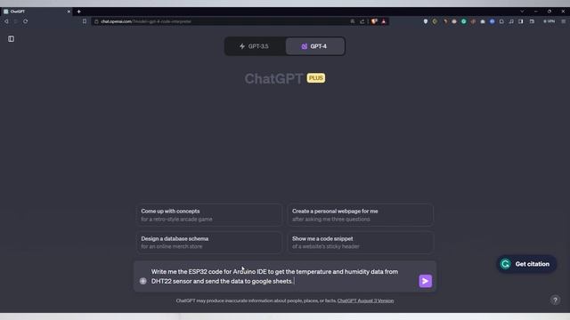Chat GPT Codes for Google App Script and ESP32 смотреть онлайн