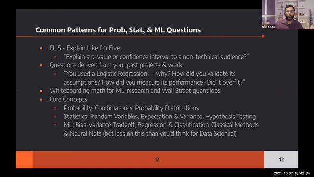 DS3@UCSD FA21 Workshop #2: Interviewing for Jobs as a Data Science Major with Nick Singh & Kevin Hu смотреть онлайн