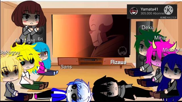 MHA react to The Villain Sans Squad + Extra смотреть онлайн
