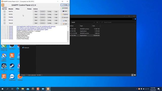 Web Programming - Install XAMPP, SUBLIME TEXT dan Composer смотреть онлайн