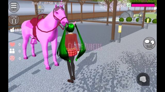 NEW PINK UNICORN | SAKURA School Simulator | TUTORIAL смотреть онлайн