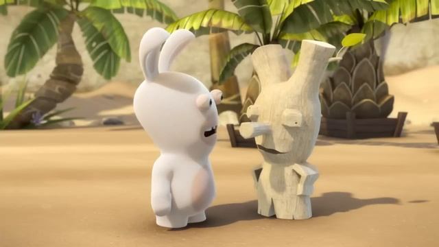 Les Lapins Crétins Invasion - Lapin de bois (EP. 35) смотреть онлайн