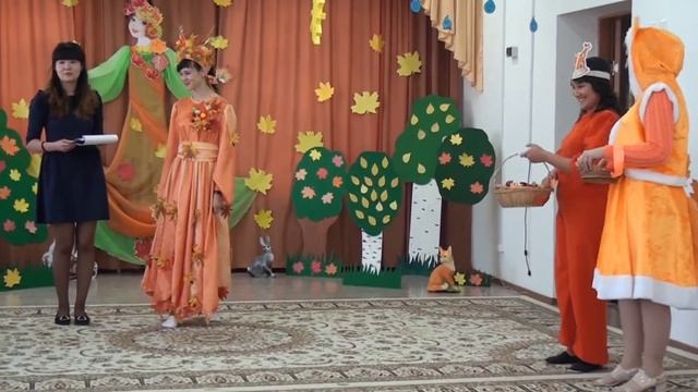 Осенний бал в детском саду смотреть онлайн