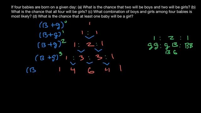 Pascal’s triangle and probability problems смотреть онлайн