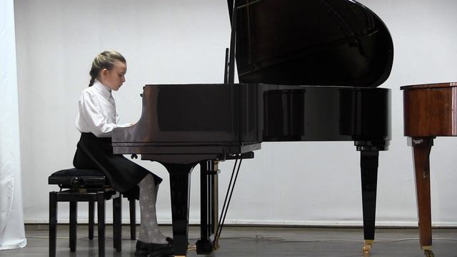 Федосеева Полина 1. В. Ребиков "Дети катаются на коньках" 2. Э.Тамберг Этюд смотреть онлайн