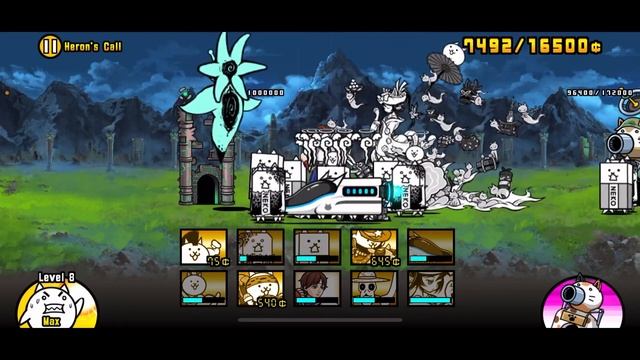 БОЛЬШАЯ АТАКА НОСОРОГОВ В UL! The Battle Cats! смотреть онлайн