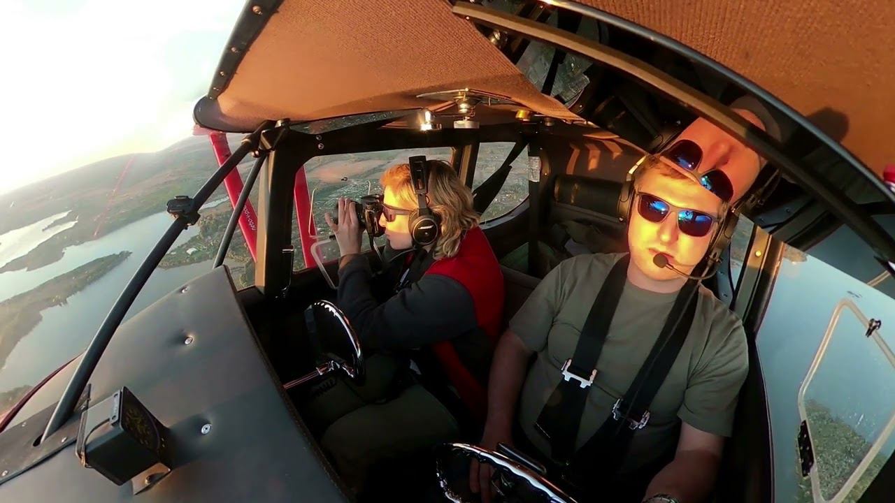 Небо в подарок - полёты на закате самые красивые )) смотреть онлайн