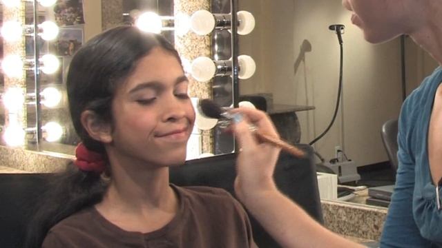Theatrical Makeup : How To Do Stage Makeup On Kids