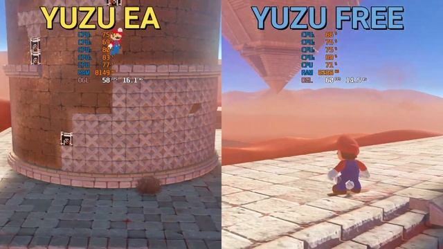 ⭐Yuzu EA Vs Yuzu Free | Super Mario Odyssey En PC | Yuzu Early Access 961