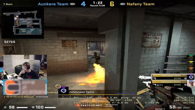NAFANY ИГРАЕТ ПРОТИВ АУНКЕРА В КС:ГО! | NAFANY VS AUNKERE КТО СИЛЬНЕ смотреть онлайн