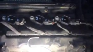 Как снять провода с катушек зажигания Kia Sportage