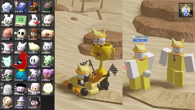 Hero Battles Skin Vs Default Skin (Comparison) in Tower Heroes Roblox смотреть онлайн