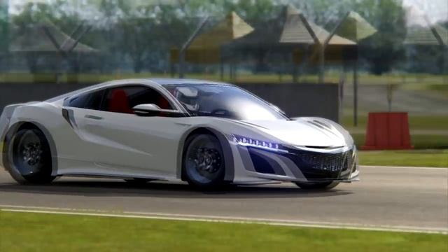 Battle Honda NSX vs Ferrari 458 Italia Racing at Silverstone смотреть онлайн