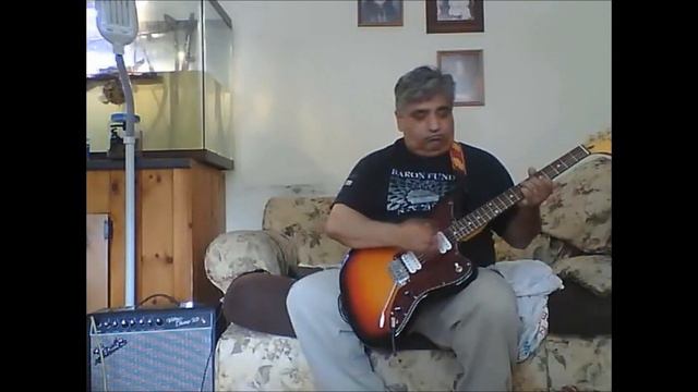 Squier Jagmaster with Gibson 490 pickups смотреть онлайн