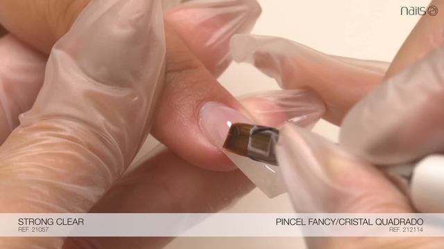 STRONG CLEAR. Nail extension on TIP смотреть онлайн