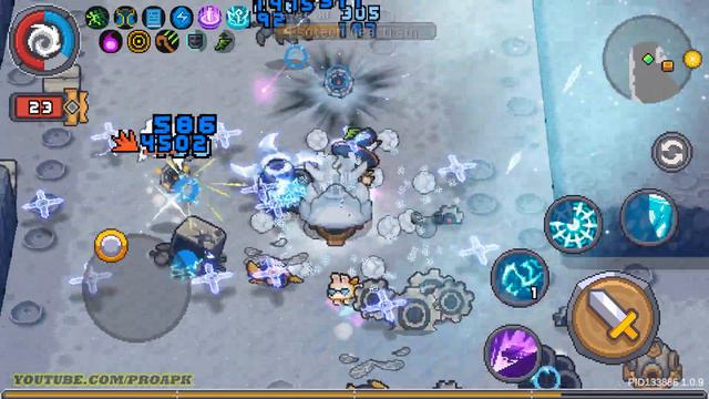 Soul Knight Prequel Gameplay - Stormblade Endgame Build (Tempest Mage + Thief)