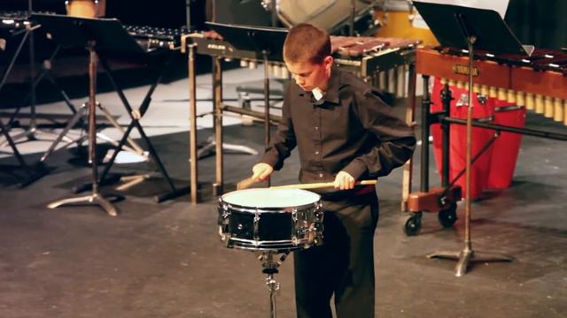 Unaccompanied solo #1 - VHS Percussion Ensemble 2012 video 05 смотреть онлайн