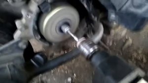 Заводим скутер дрелью.