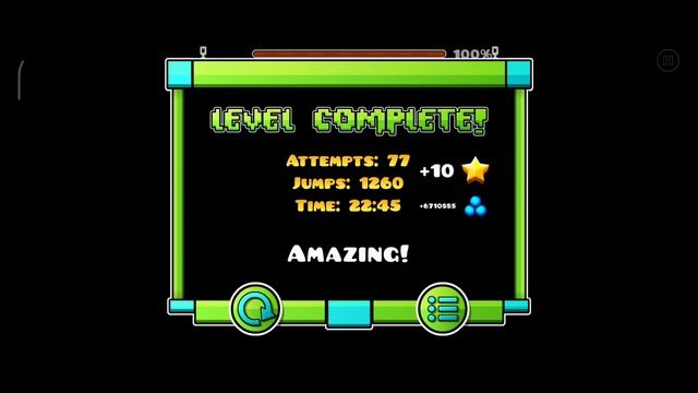 Geometry Dash [2.11] - "Thanatophobia" 100% By: Artu & More (Extreme Demon) | On Mobile - MineFord смотреть онлайн