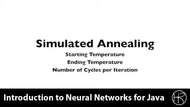 Introduction to Neural Networks for Java(Class 7/16, Part 1/3) simulated annealing смотреть онлайн