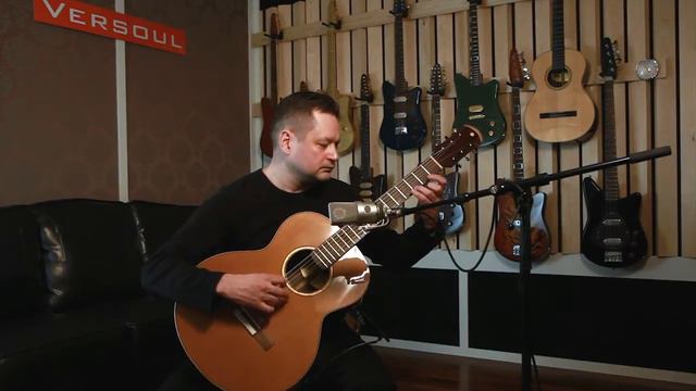 Versoul Buxom 6 String Classical Baritone Guitar Sample 2. смотреть онлайн
