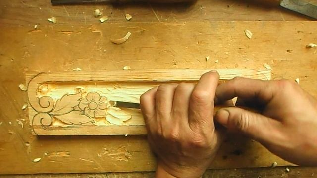 Резьба по дереву для начинающих. Резной декор для мебели. смотреть онлайн