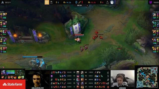 Golden Guardians vs Team Liquid | Week 3 Day 1 S11 LCS Spring 2021 | GG vs TL W3D1 смотреть онлайн