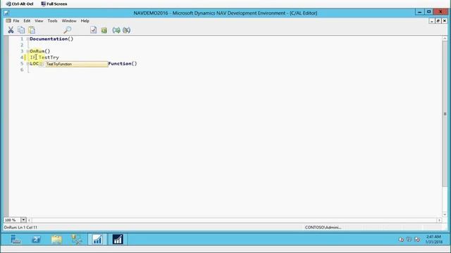Exception Handling Using Try Function in NAV смотреть онлайн