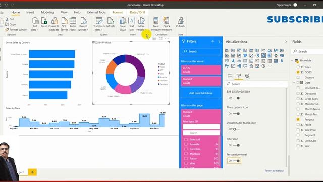 Power BI Oct 2020 Updates Personalized Visuals смотреть онлайн