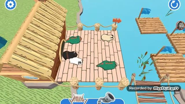 Playing the cutest game GUINEA PIG BRIDGE!!!!!!!!!! смотреть онлайн