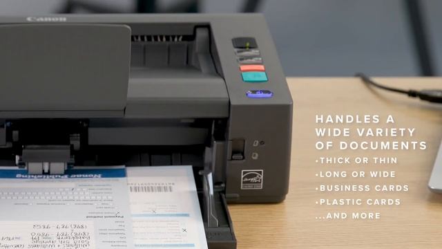 Canon imageFORMULA DR-M140II Office Document Scanner смотреть онлайн